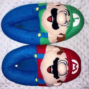 Super Mario Bros slippers kids